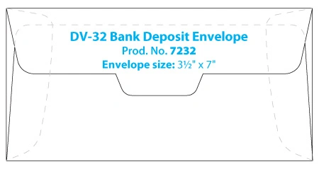 Template Bank Deposit 7232 Preview