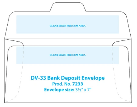Template Bank Deposit 7233 Preview