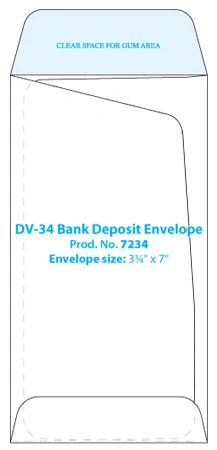 Template Bank Deposit 7234 Preview