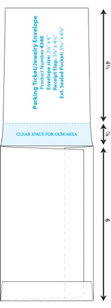 Template Parking Ticket 4340 Preview