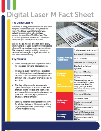 Digital Laser M Press Preview