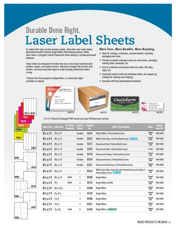 Laser Labels Preview