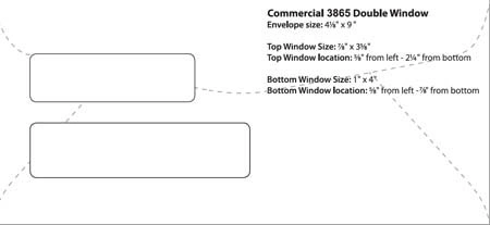 Commercial 3865 Double Window Preview