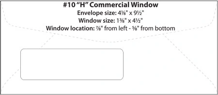 Template 10 H Commercial Window Preview