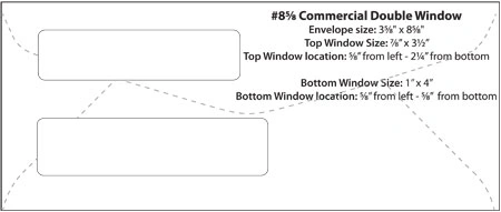 Template 8-5/8 Commercial Double Window Preview