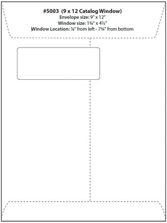 Template 9 x 12 Catalog Window Preview