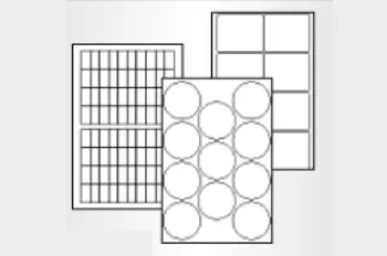 Large Size Laser Label Templates