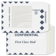 Picture of Custom Kwik-Tak® First Class Mail Catalog Envelope with Large Window