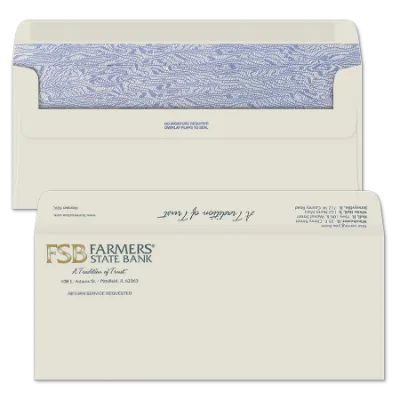 Picture of Custom Flip-Stik® Bank Envelope