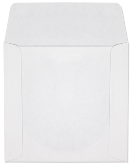 Picture of 4-7/8 X 5  24 WESTERN SULPHITE® Booklet CD/DVD W/4" CIRCLE WINDOW