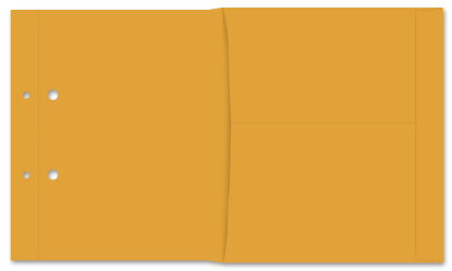 Picture of 9 X 14-1/8 28 ROPTEX®  ECONOMY CLASSIFICATION POCKET W/ KWIK-TAK®