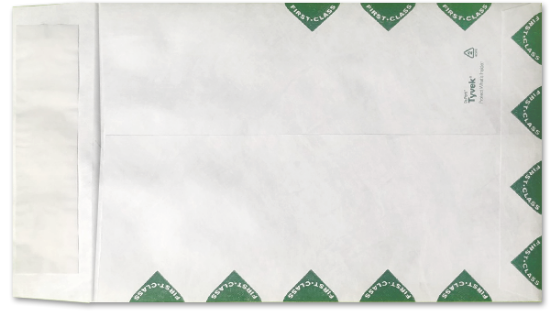 Picture of 6 X 9  14 Tyvek®® Catalog W/ KWIK-TAK® & FIRST CLASS BORDER -BULK