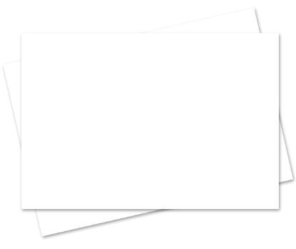 Picture of 13 X 19 1-UP WHITE SEMI-GLOSS W/10 TRUE CRACK BACKSCORES