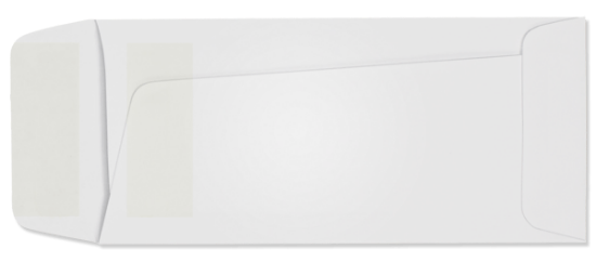 Picture of 3-1/4 X 7 24 WHITE-WOVE DRIVE-UP /BANKING DV-31 W/PRES-STIK®