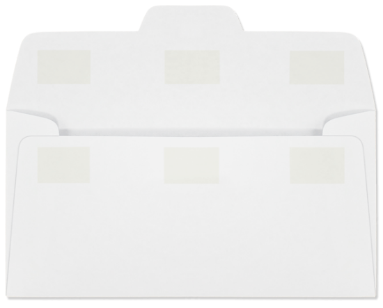 Picture of 3-1/2 X 7 24 WHITE WOVE Booklet DV-33 PRES-STIK®