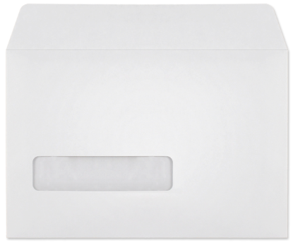 Picture of 6 X 9  24 WESTERN SULPHITE® Booklet W/LEFT #2 WINDOW