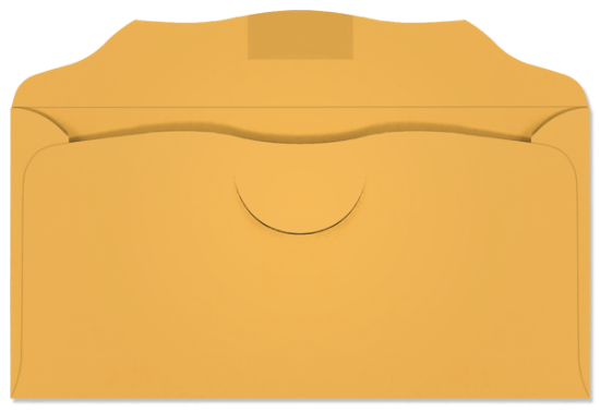 Picture of 3-1/8 X 6-1/4  24 PRISM® GOLDENROD CHURCH OFFERING