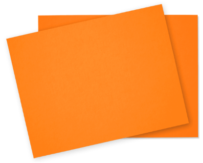 Picture of 8-1/2 X 11  65 TANGERINE STARBURST® CARDSTOCK