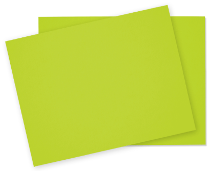 Picture of 8-1/2 X 11  65 LIME STARBURST® CARDSTOCK