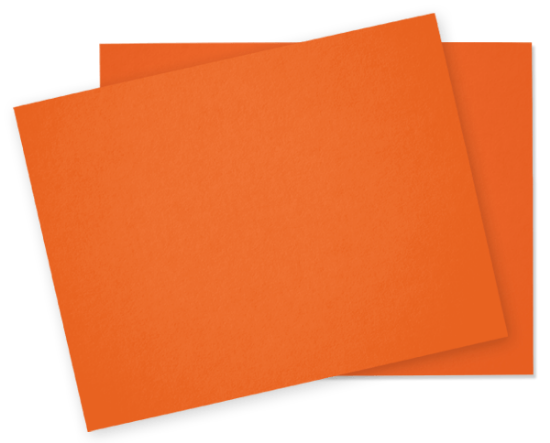 Picture of 8-1/2 X 11  65 ORANGE STARBURST® CARDSTOCK