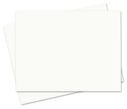 Picture of 8-1/2 X 11  80 BRIGHT WHITE COVER FINCH FINE® CARDSTOCK