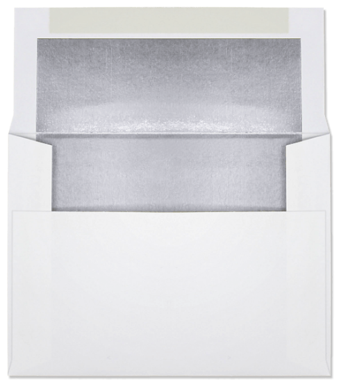 Picture of A-2  28 ULTRA WHITE®  ANNOUNCEMENT -SILVER FOIL LINED