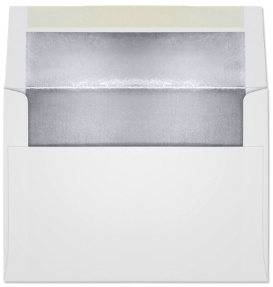 Picture of A-7  28 ULTRA WHITE®  ANNOUNCEMENT -SILVER FOIL LINED