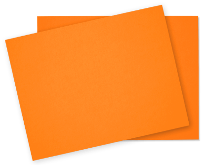 Picture of 8-1/2 X 11  24 TANGERINE STAR LETTERHEAD