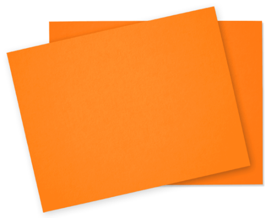 Picture of 8-1/2 X 11  24 TANGERINE STAR LETTERHEAD
