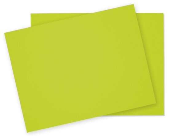 Picture of 8-1/2 X 11  24 LIME STARBURST® LETTERHEAD