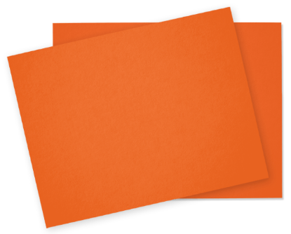 Picture of 8-1/2 X 11  24 ORANGE STARBURST® LETTERHEAD