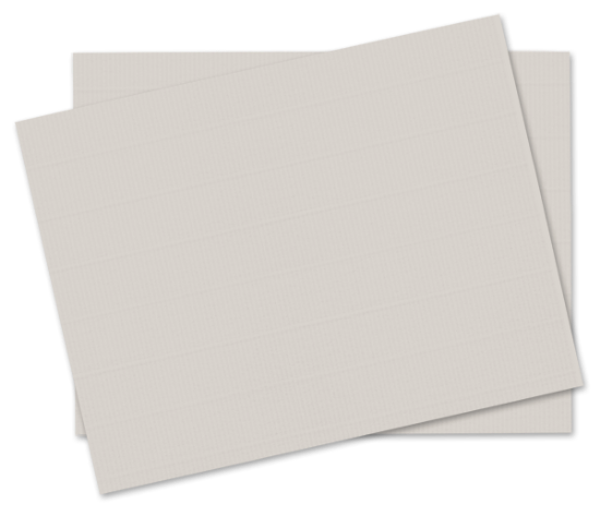 Picture of 8-1/2 X 11  24 SMOKE GRAY LAID™ LETTERHEAD