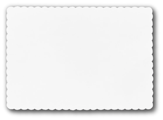 Picture of 9-7/8  X 13-7/8  20 WHITE WOVE PLACE MATS