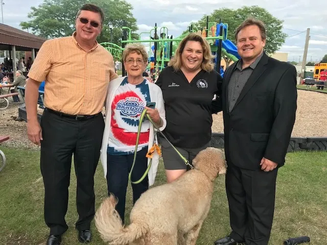 New playground built