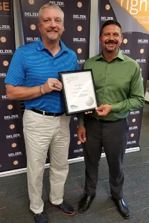 Our own Matt Wieckowicz and Jim Polzin from Delzer